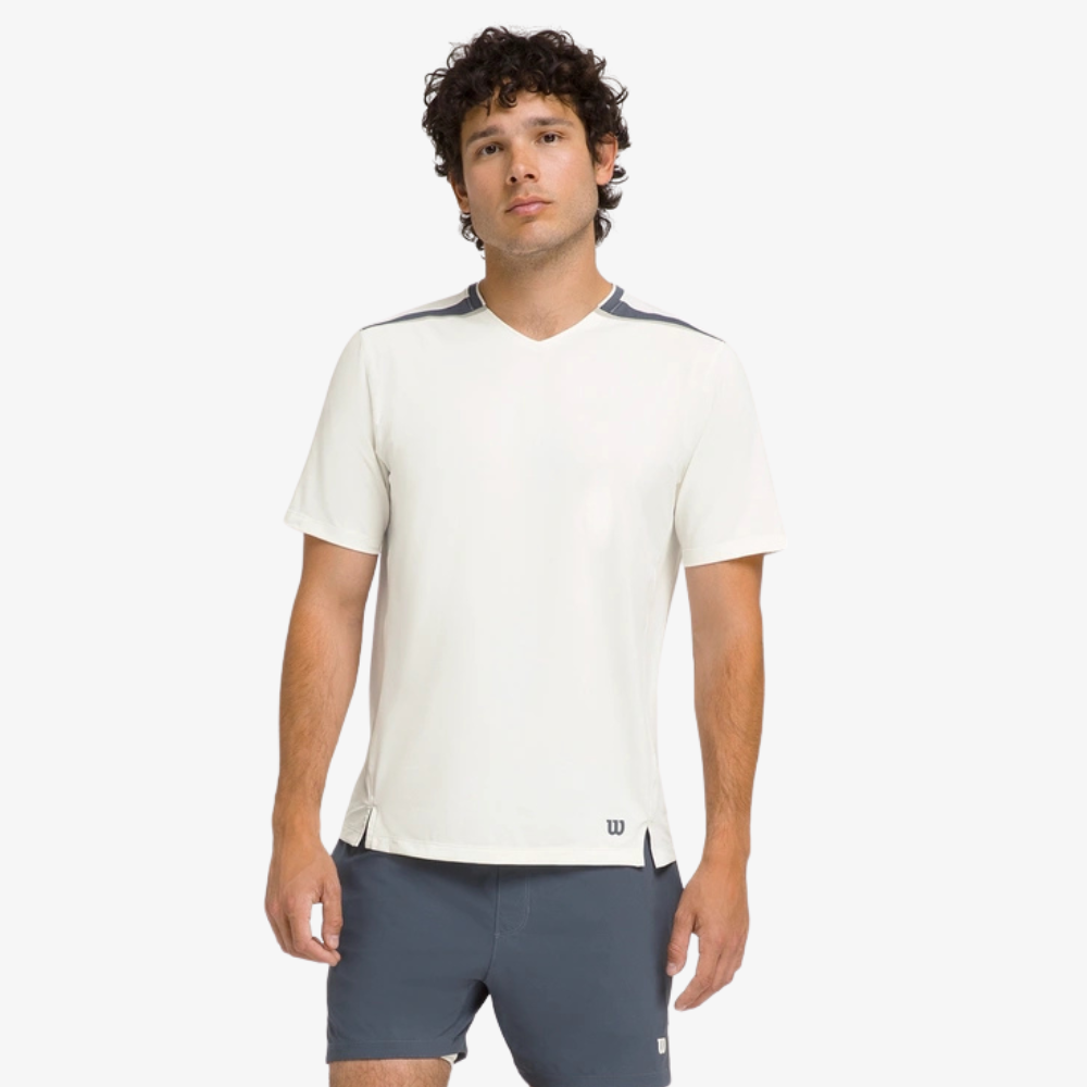 Quần Short Thê Thao Nam Wilson Set Point Short 5" Lined Dusk Blue - Ảnh 3