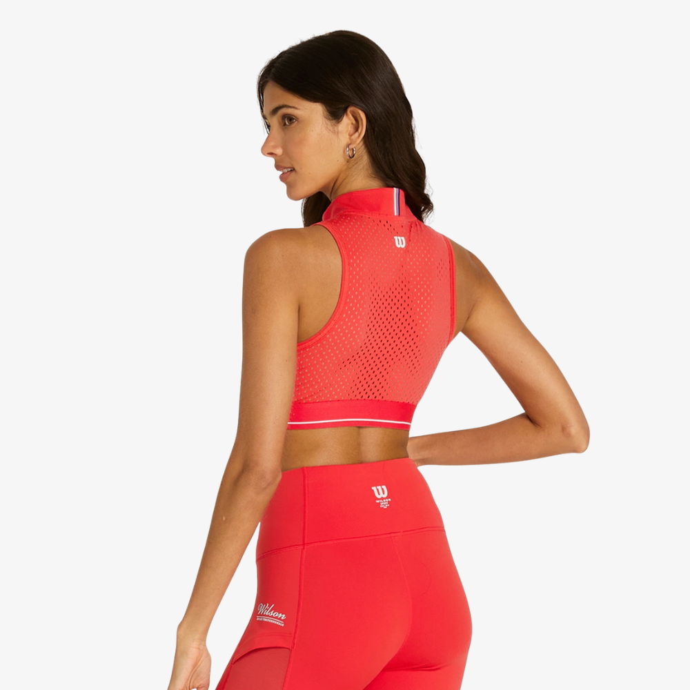 Áo Bra Thể Thao Nữ Wilson Winning Brami Red - Ảnh 5