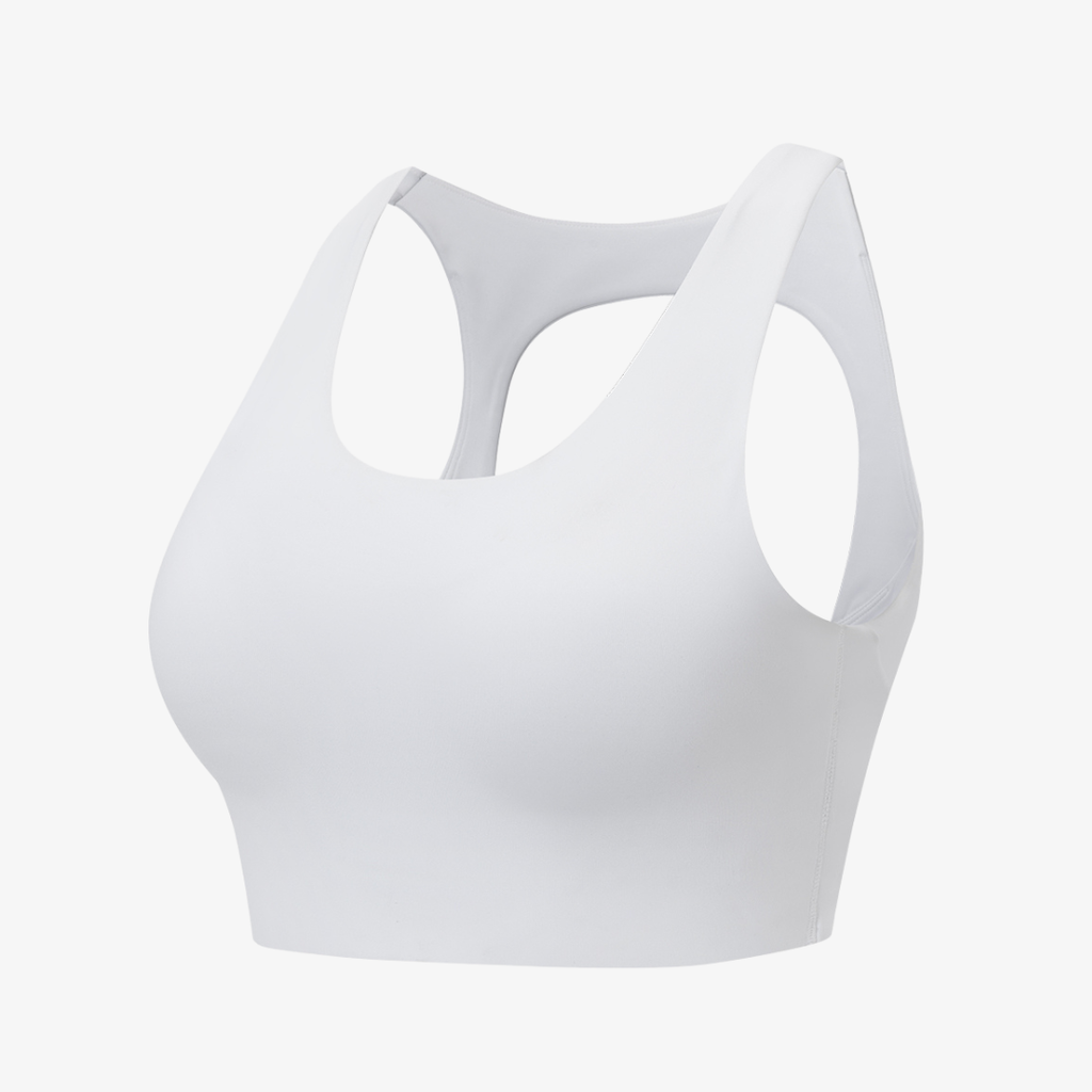 Áo Bra Thể Thao Nữ Wilson Women Bodyline Bra White - Ảnh 2