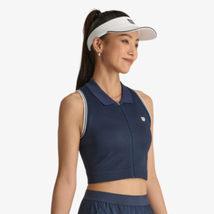 Alternative view of Áo Nữ Thể Thao Wilson Seamless Full-zip Tank Airy Classic Navy