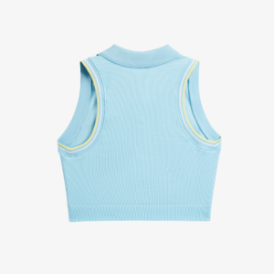 Alternative view of Áo Nữ Thể Thao Wilson Seamless Full-zip Tank Airy Blue