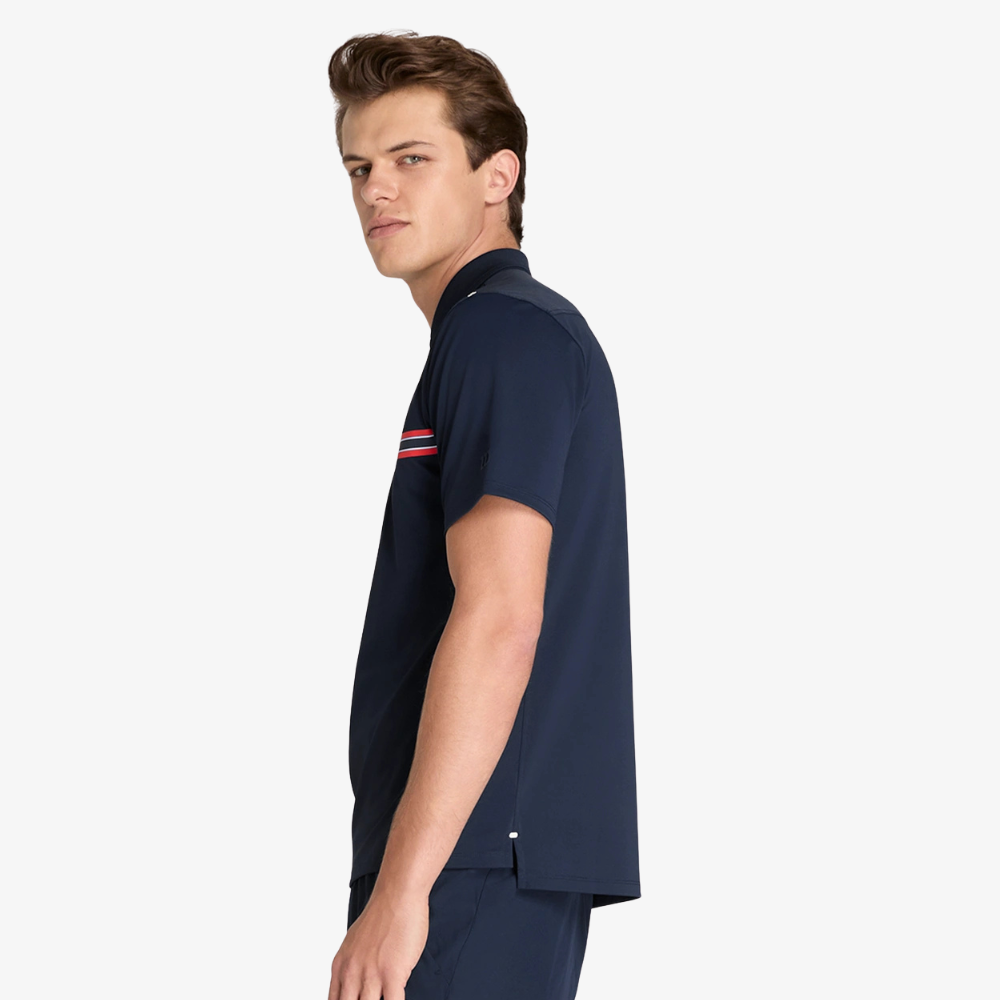 Áo Polo Nam Wilson Men Challengers Technical Polo Classic Navy - Ảnh 6