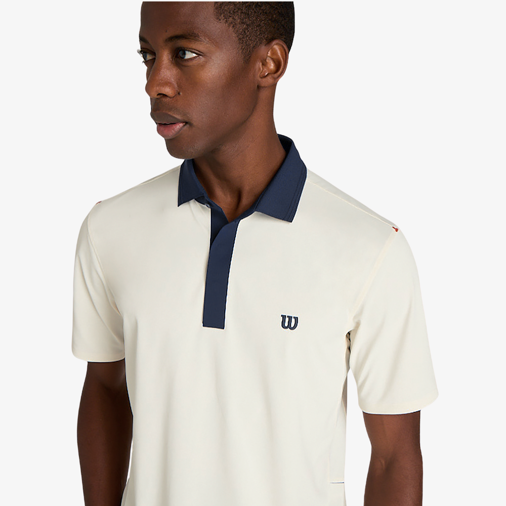Áo Polo Nam Wilson Men Challengers Technical Polo Sandrift - Ảnh 4