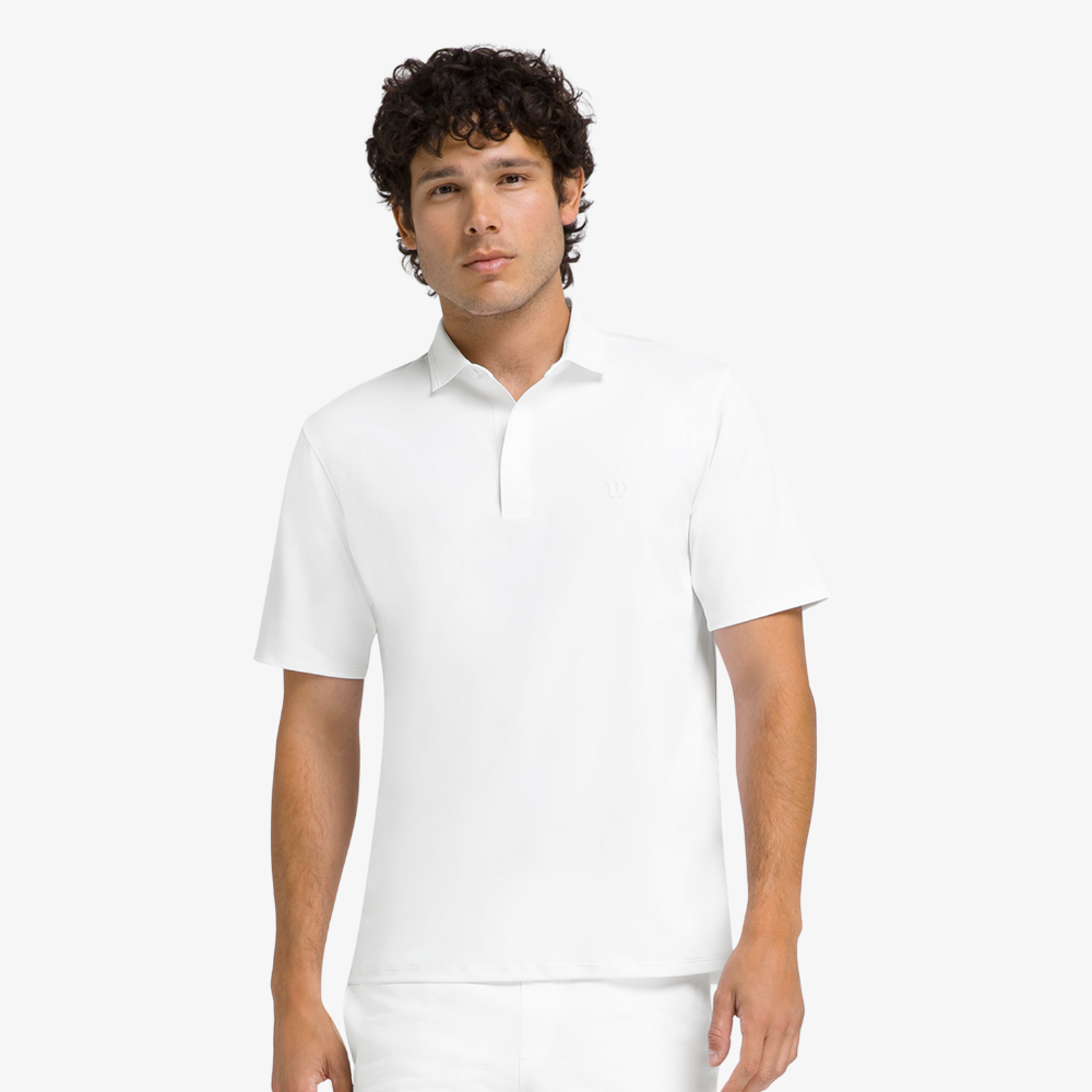 Áo Polo Nam Wilson Men Challengers Technical Polo Bright White