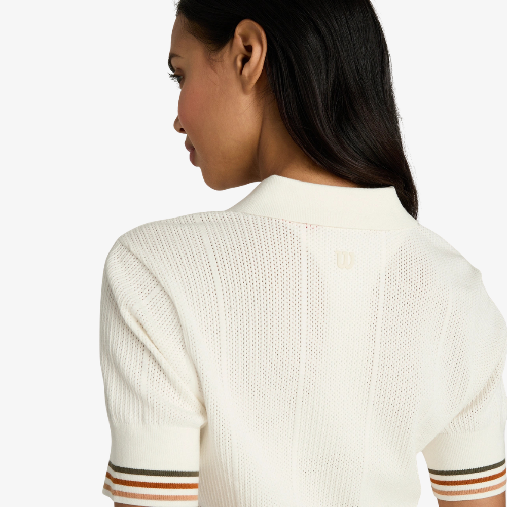 Áo Polo Nữ Wilson Women's Essex Polo Sandrift - Ảnh 3