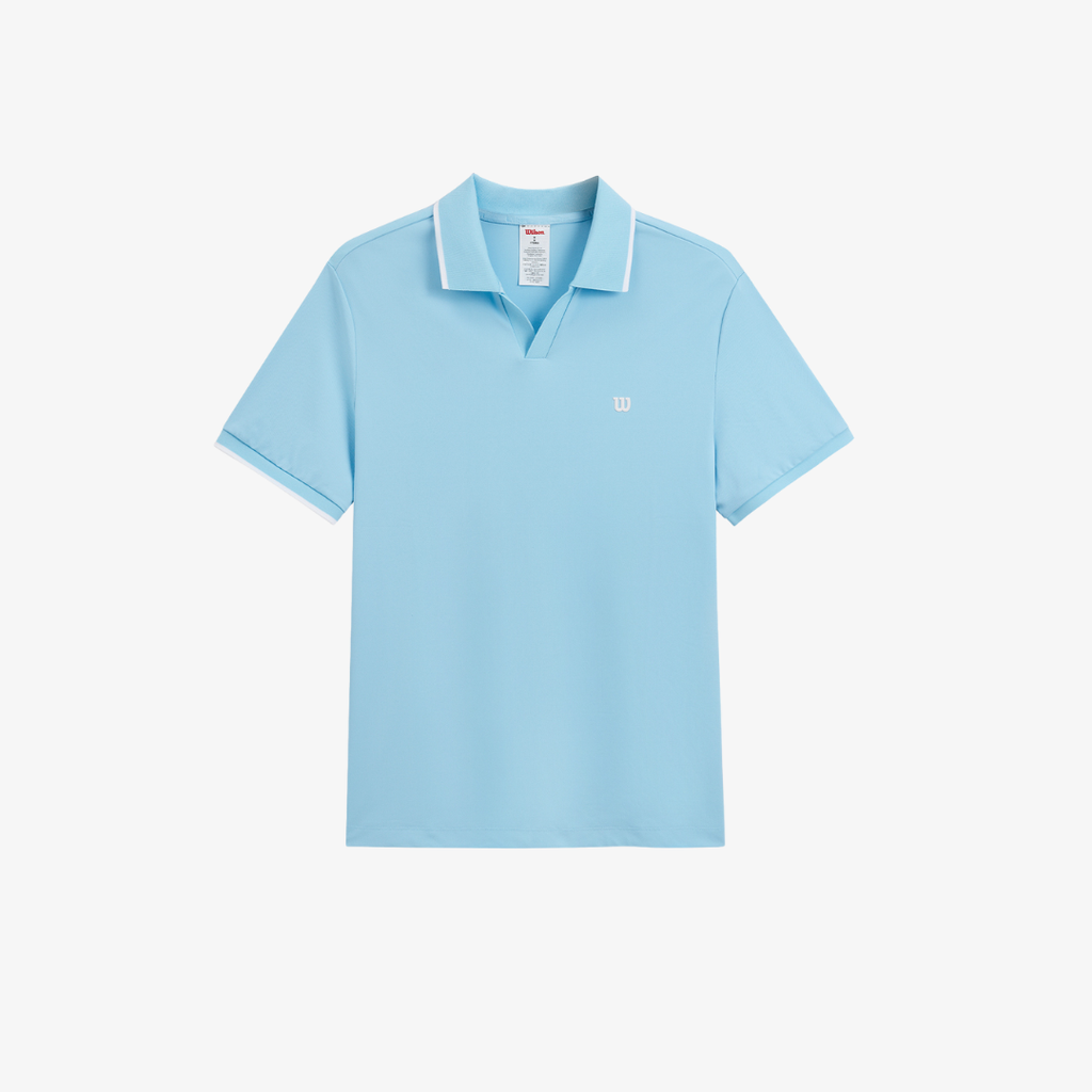 Áo Polo Thể Thao Nam Wilson Men Johnny Collar Polo Airy Blue - Ảnh 3