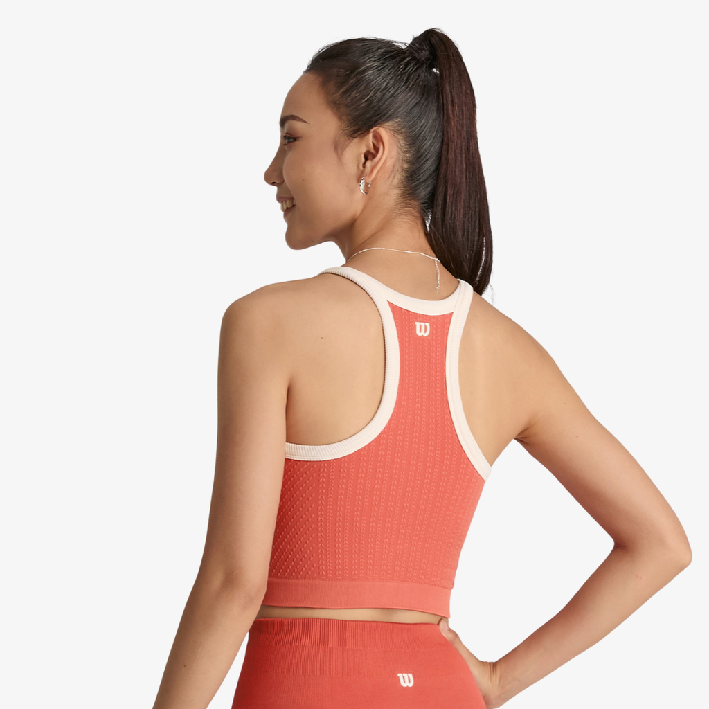 Áo Tank Thể Thao Nữ Wilson Women On The Daily Brami Washed Red - Ảnh 5
