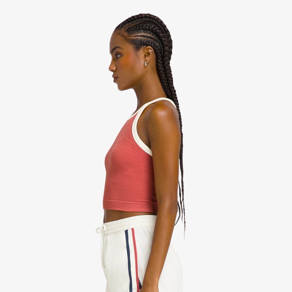 Áo Tank Thể Thao Nữ Wilson Women On The Daily Brami Washed Red - Ảnh 2