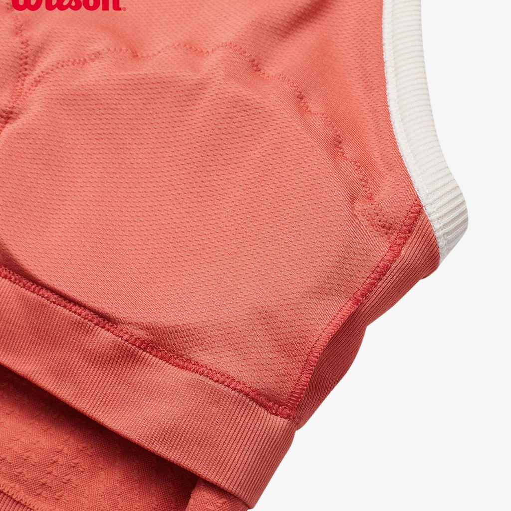 Áo Tank Thể Thao Nữ Wilson Women On The Daily Brami Washed Red - Ảnh 8