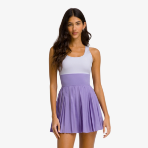 Wilson Sportif Tennis Dress FLD Váy Liền Thể Thao Tennis Nữ Lavender
