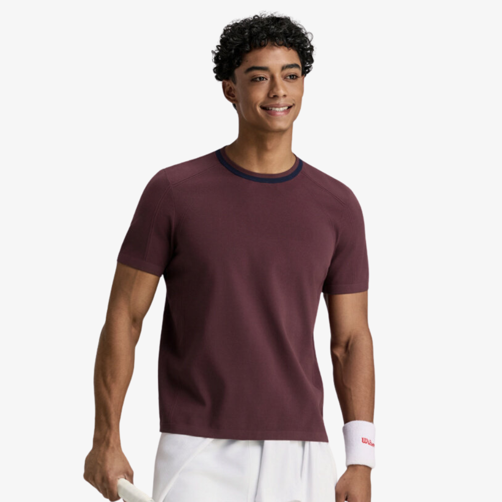 Áo Thun Nam Wilson Center Flyknit Tee V2 RD