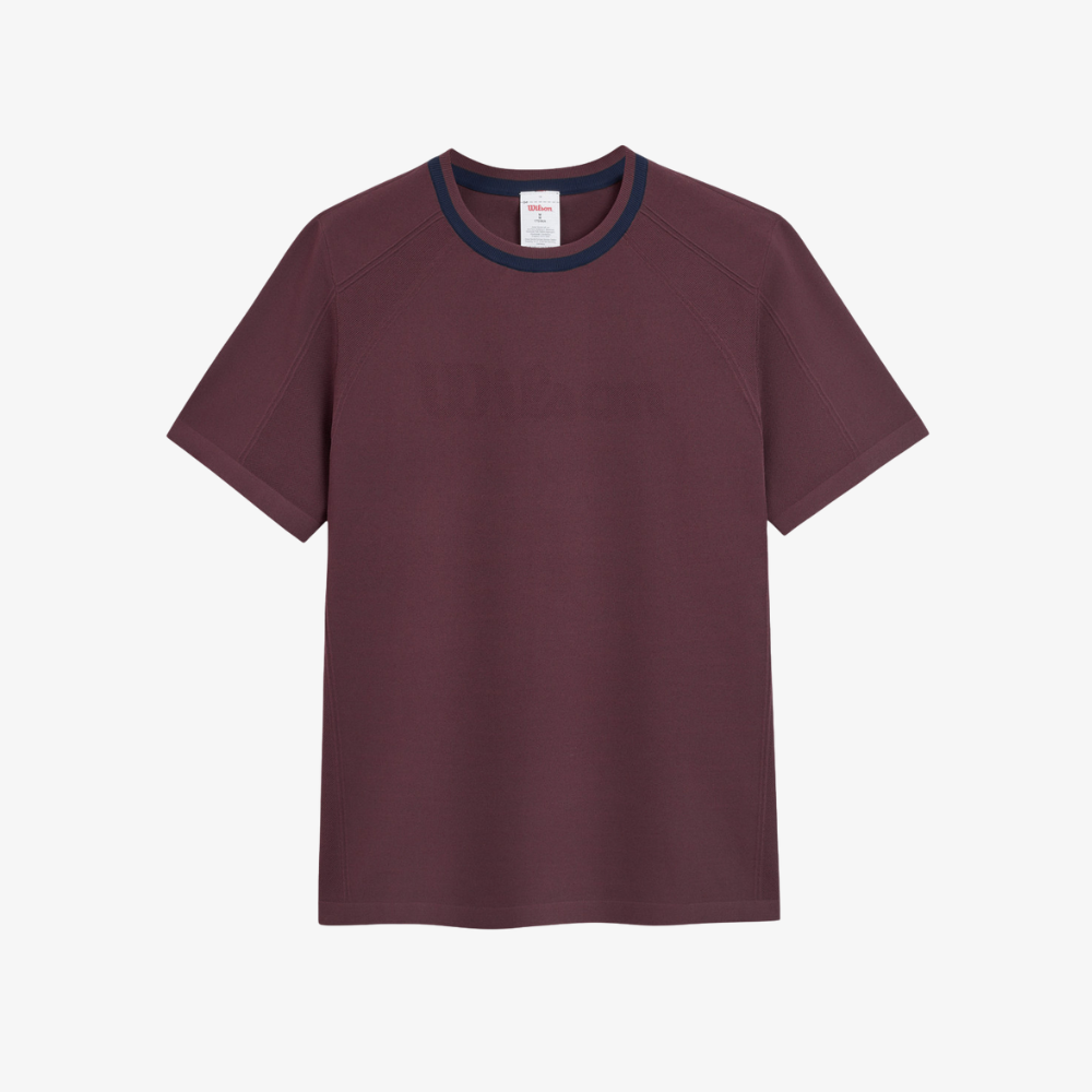 Áo Thun Nam Wilson Center Flyknit Tee V2 RD - Ảnh 4