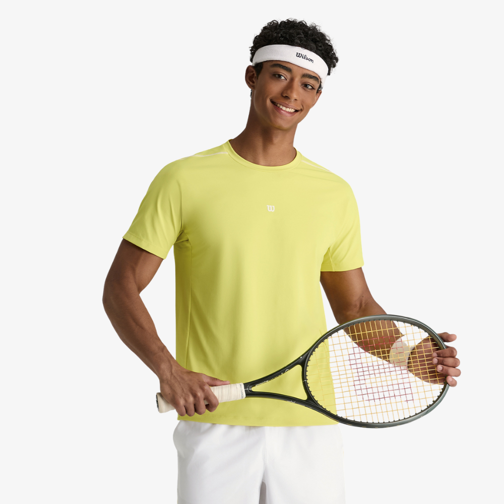 Áo Thun Nam Wilson Daily Court Tee V2 Acacia - Ảnh 4