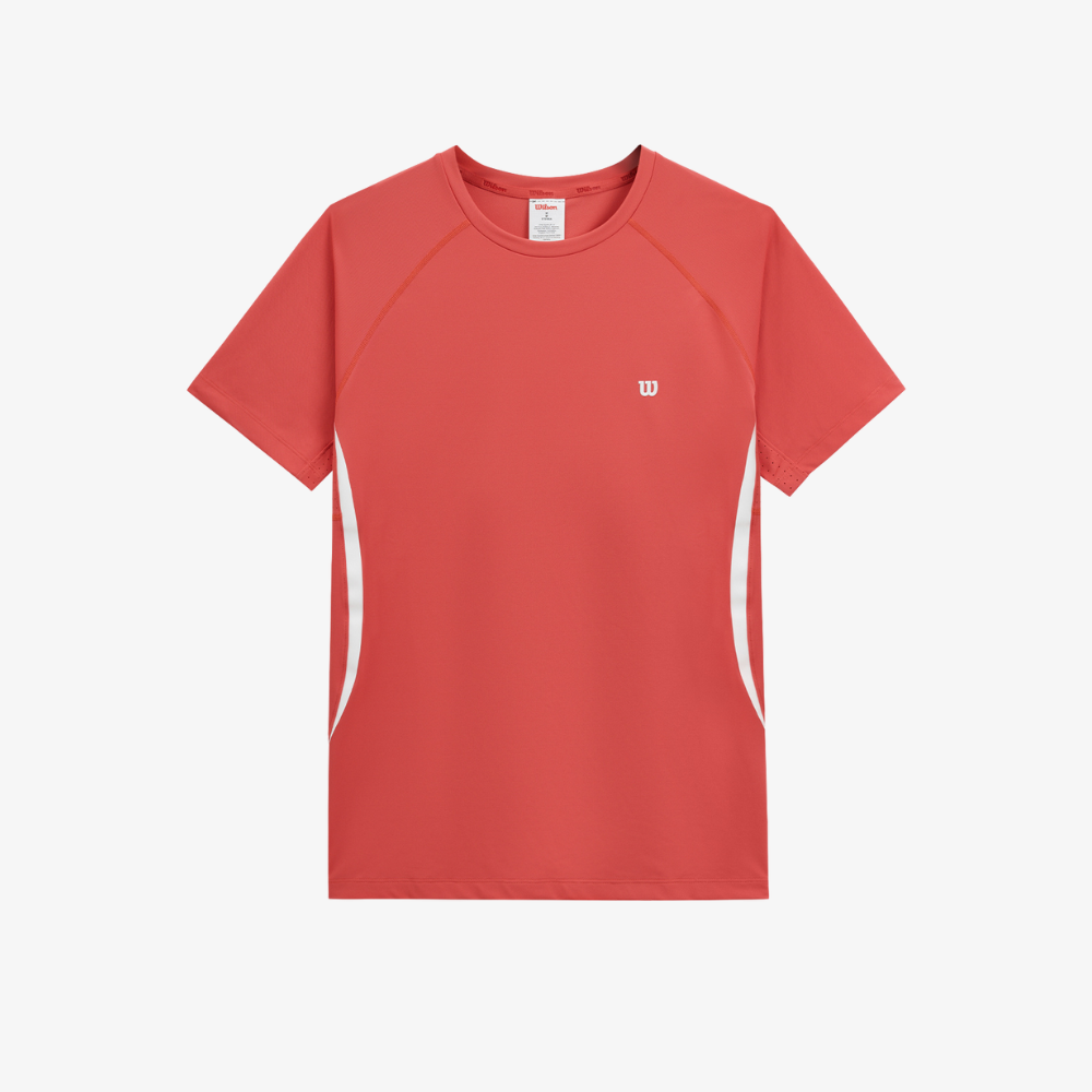 Áo Thun Nam Wilson Daily Performance Tee Washed Red - Ảnh 7