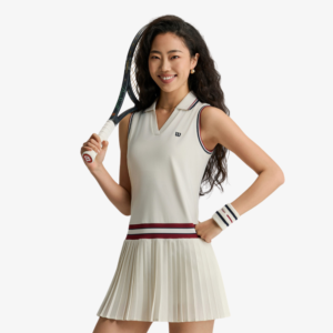 Váy Thể Thao Nữ Wilson Womens Timeless Tennis Dress Sandrift