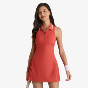 Váy Thể Thao Nữ Wilson All Court Tennis Dress Washed Red