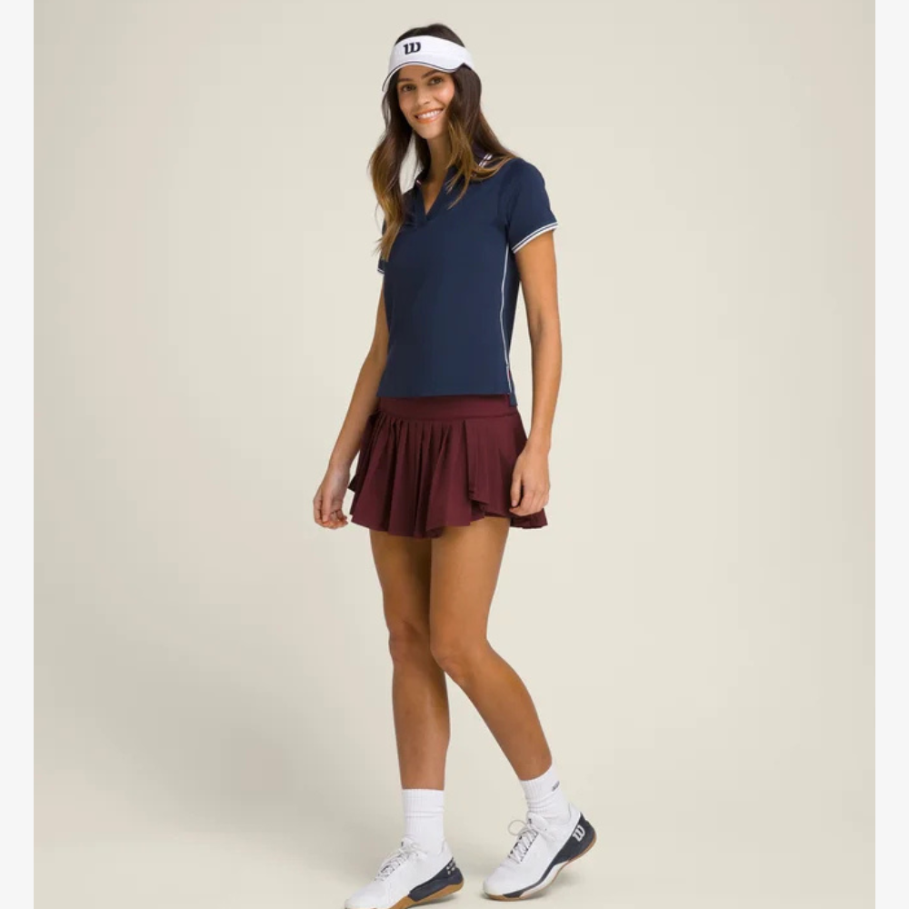 Wilson Club Women's Tennis Áo Polo Nữ - Ảnh 2