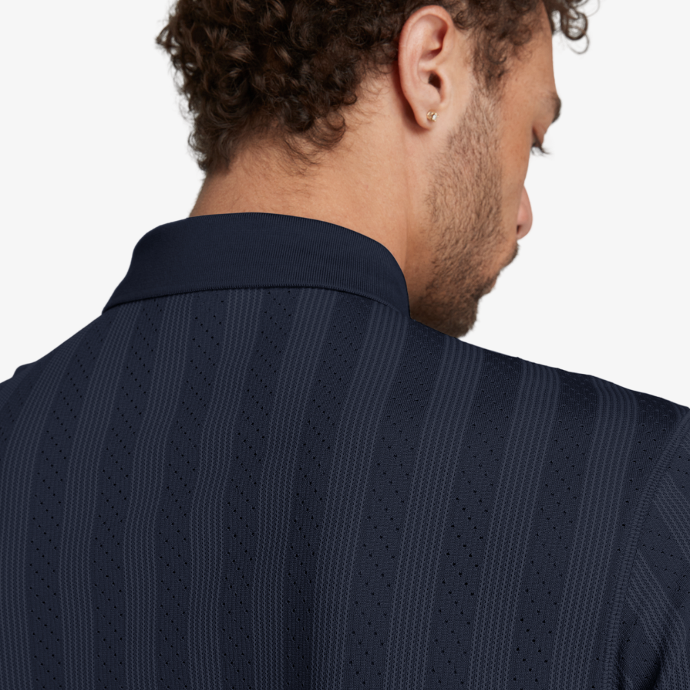 Wilson Game Point Seamless Áo Polo Nam Classic Navy - Ảnh 7