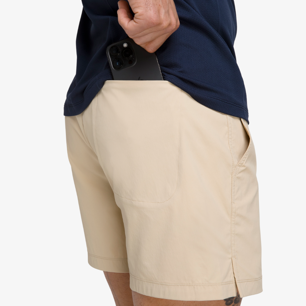 Wilson Tennis Volley Short 6" Quần Short Nam Safari - Ảnh 6