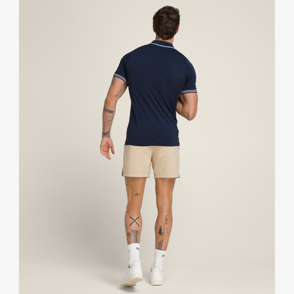 Wilson Tennis Volley Short 6" Quần Short Nam Safari - Ảnh 5