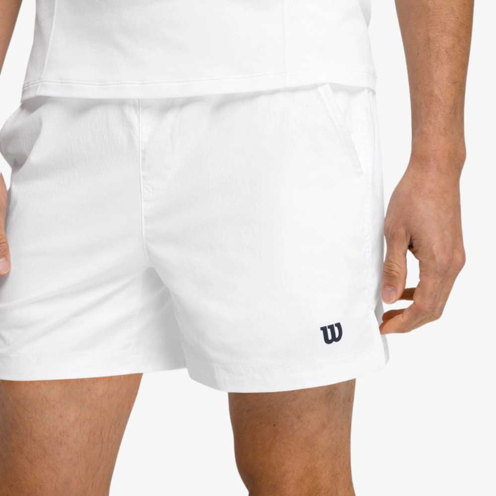 Wilson Tennis Volley Short 6" Quần Short Nam White - Ảnh 6