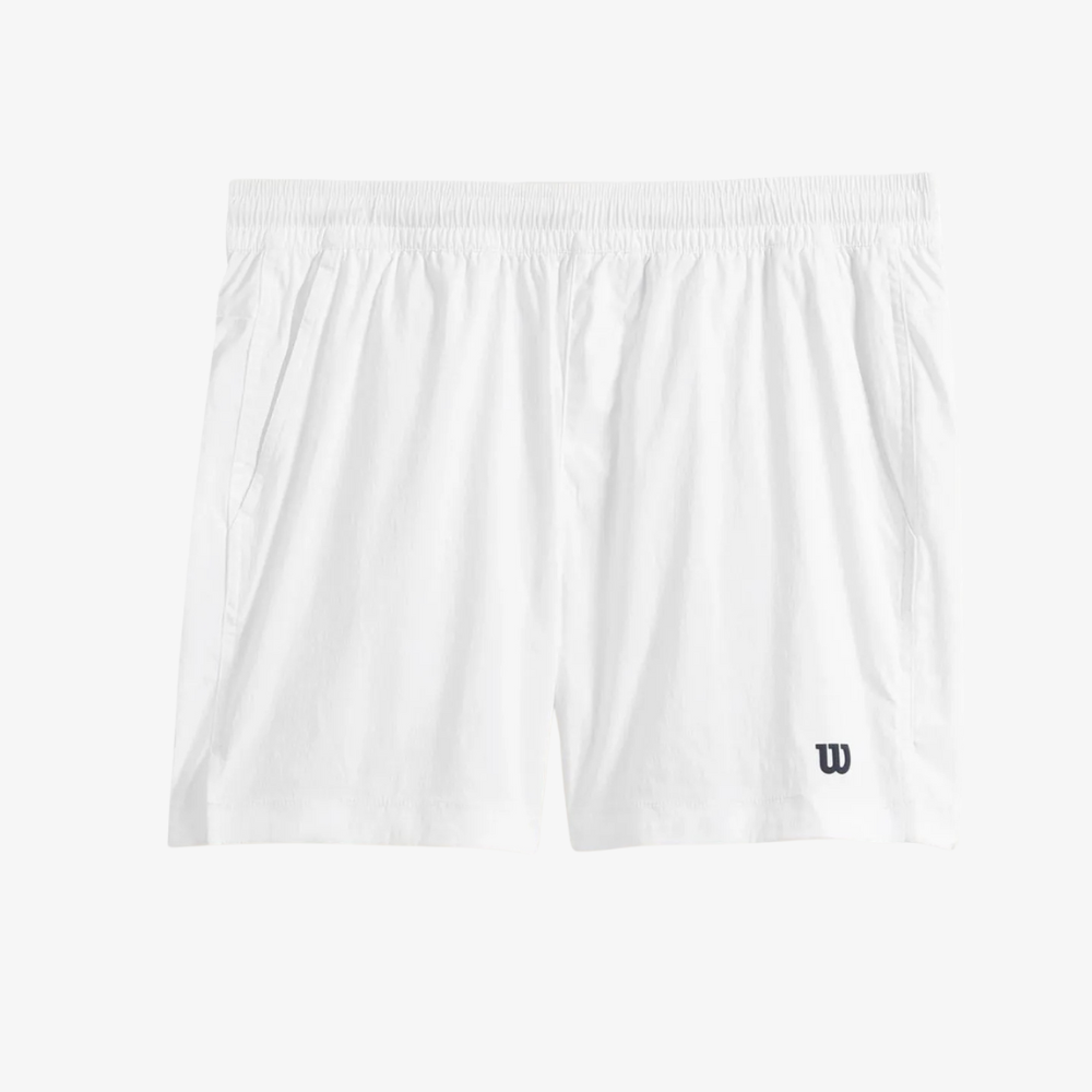 Wilson Tennis Volley Short 6" Quần Short Nam White - Ảnh 2