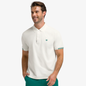 Wilson Timeless All Sport Polo Áo Polo Nam Sandrift