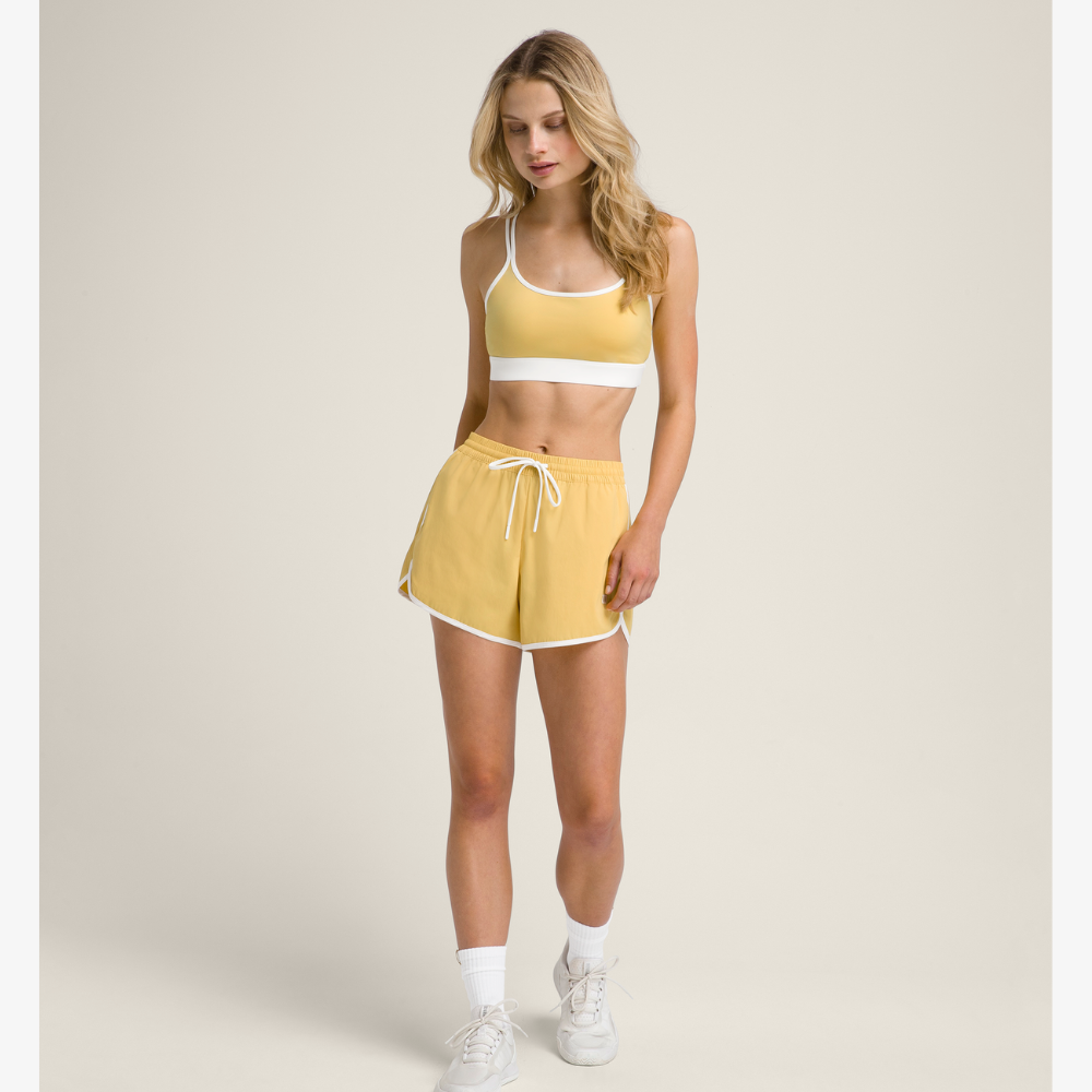 Wilson Women Backcourt Cami Bra Áo Bra Nữ Golden - Ảnh 4