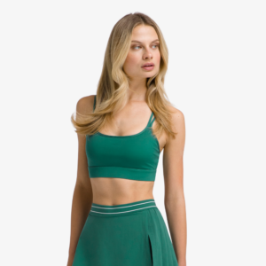 Alternative view of Wilson Women Backcourt Cami Bra Áo Bra Nữ Field Green