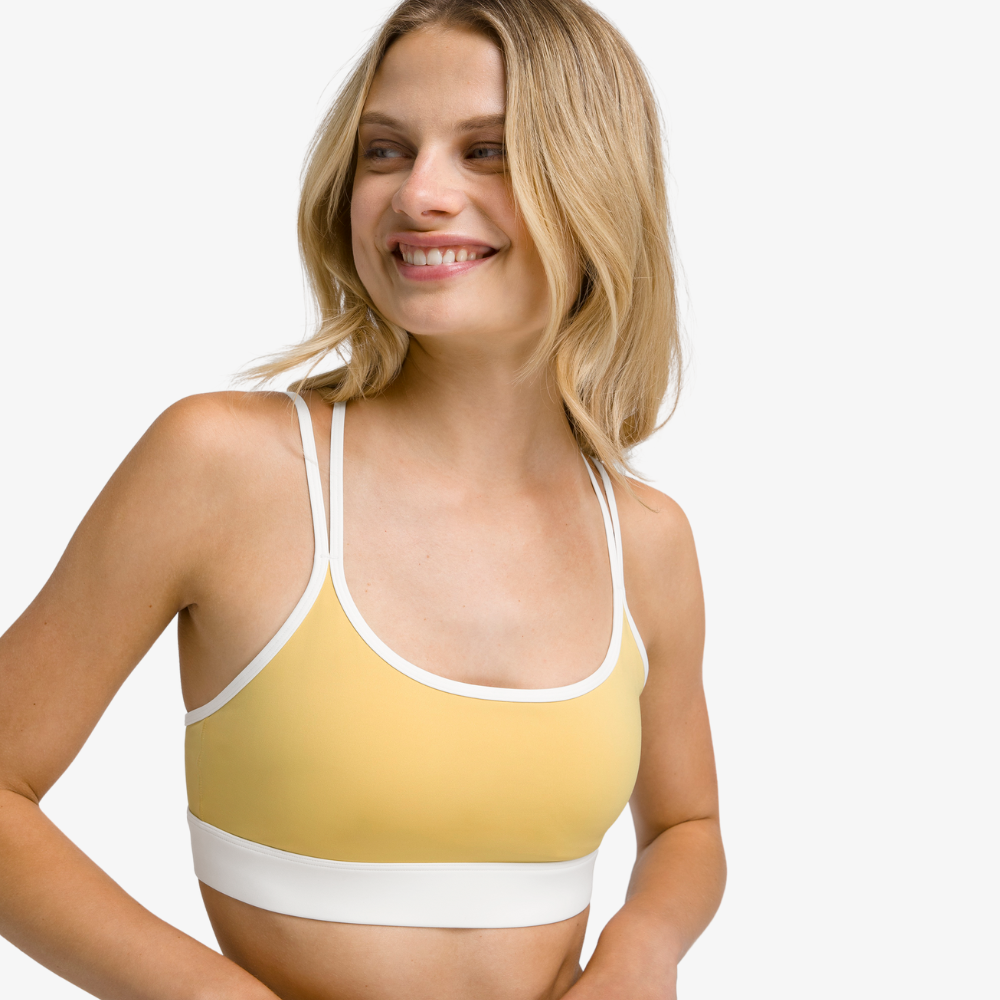 Wilson Women Backcourt Cami Bra Áo Bra Nữ Golden - Ảnh 6