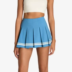 Chân Váy Nữ Wilson Classic Pleated Mini Skirt Blue