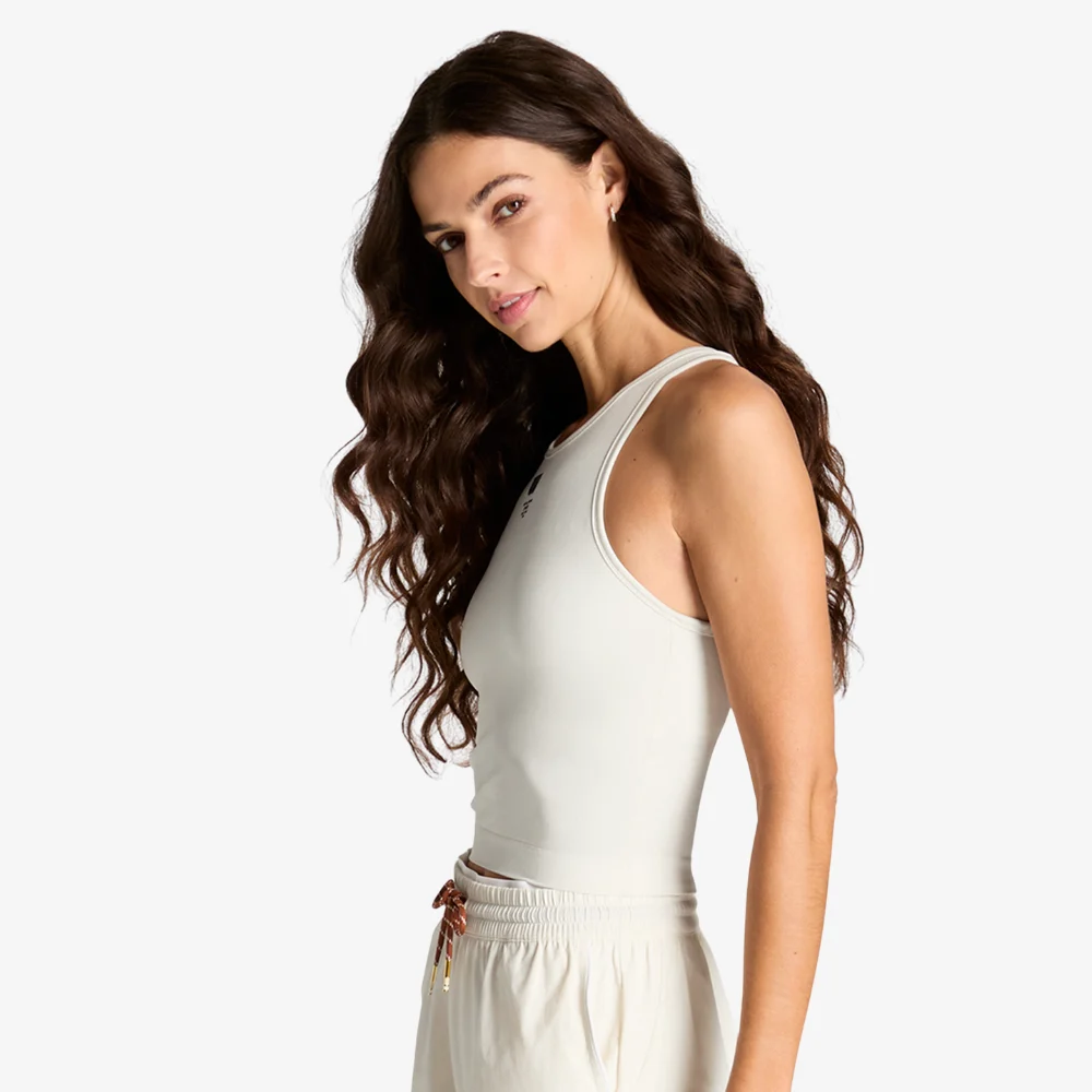 Áo Tank Top Nữ Wilson Court Seamless Tank Sandrift - Ảnh 2