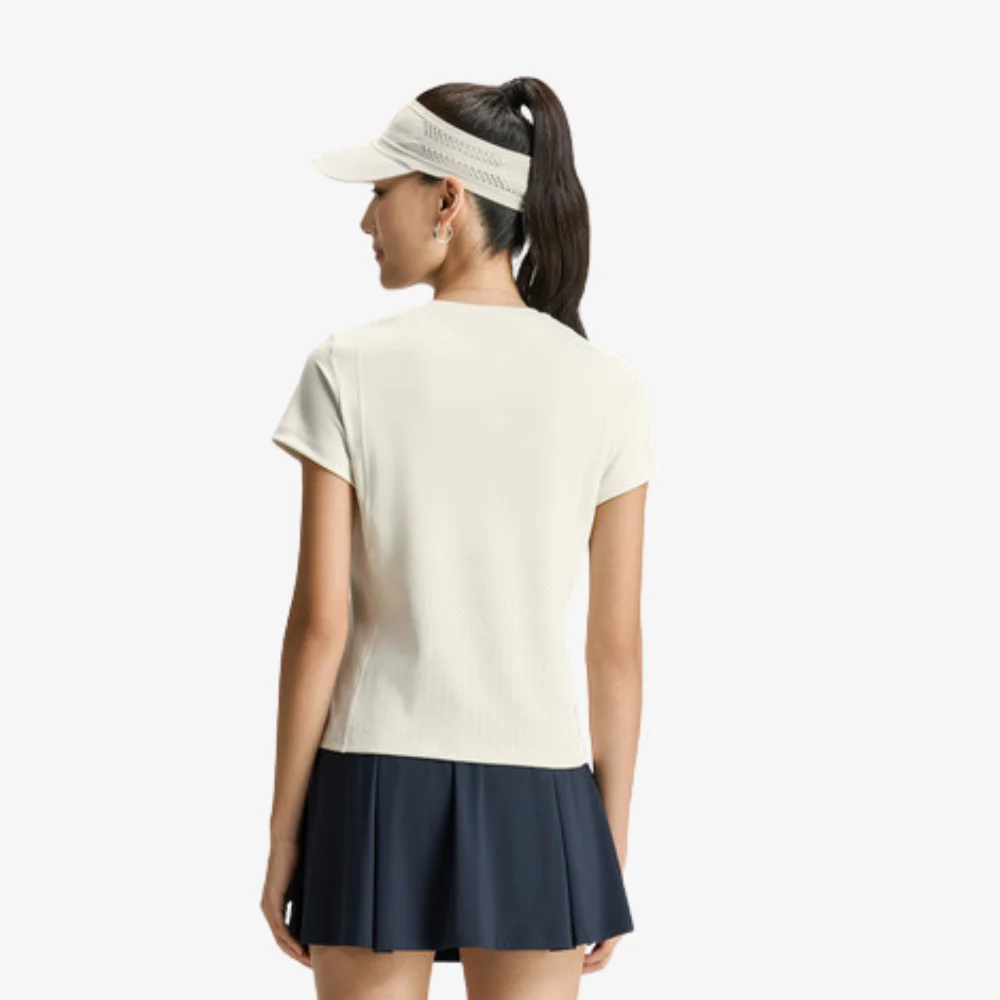 Áo Thể Thao Nữ Wilson Body Line SS Tee White - Ảnh 3