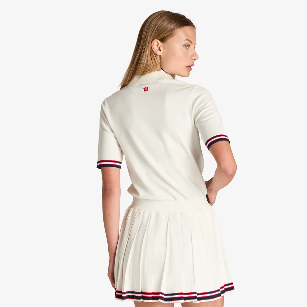 Váy Liền Thể Thao Nữ Wilson Women Knitted Polo Dress - Ảnh 5