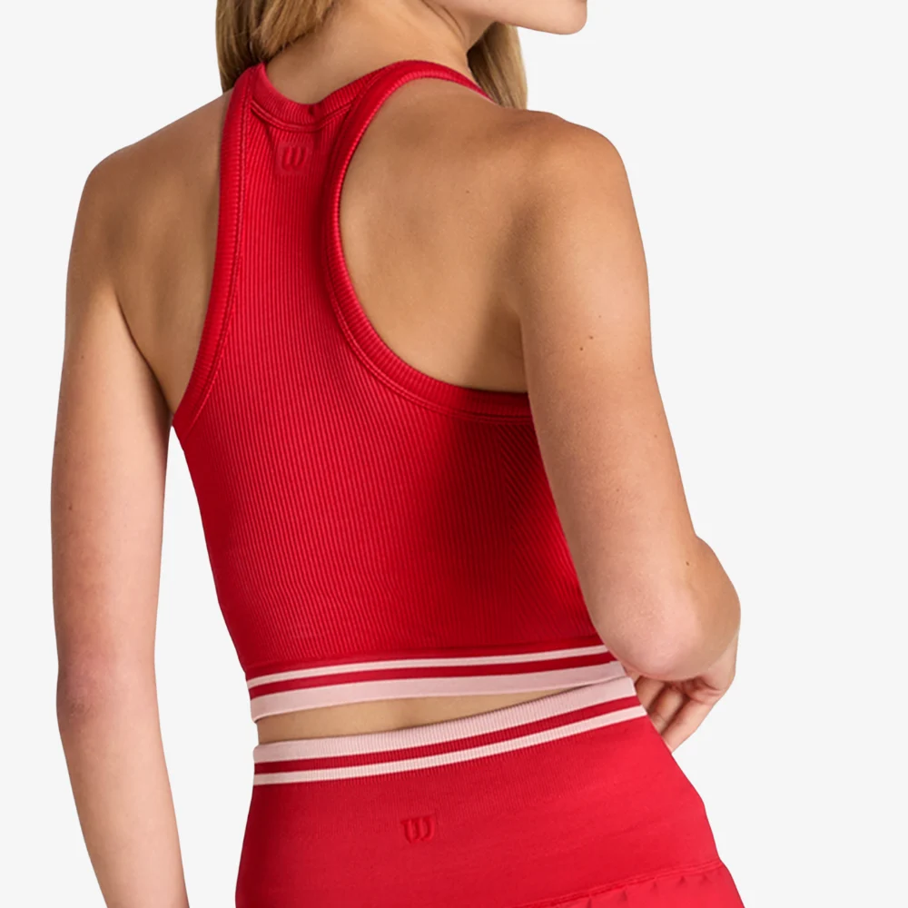 Áo Bra Thể Thao Nữ Wilson Women On The Daily Brami Varsity Red - Ảnh 4